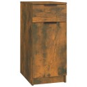 vidaXL Skrivebordskap røkt eik 33,5x50x75 cm konstruert tre