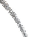 Tynn Sølvfarget Glittergirlander 5 meter Juletrepynt 96420