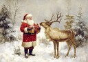 Pictufy Christmas Santa 2 Poster Plakat / 40x50cm