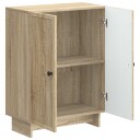 vidaXL Baderom Oppbevaringsskap EDE Sonoma eik 59,5 x 31 x 80 cm