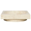 Ferm Living Hew Low Centrepiece   Travertine