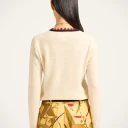 La DoubleJ Dame Strikkevarer Beige XS,