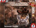 Schmidt Puzzles Puslespill 1000 Brikker Steampunk Tiger