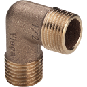 10 stk 1/2" pistolmetall silikon bronse albue 90°