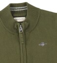 GANT Cardigan   Strikk   Shield   Juniper Green   GANT   2 år 92   Cardigan   Grønn