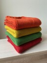 Pledd for barn 100% merino lammeull  enkelt farge