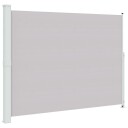 vidaXL Uttrekkbar sidemarkise 220x300 cm grå