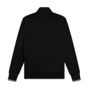 Fred Perry Half Zip Sweatshirt   BLK/ECR/LRLWGREN   M