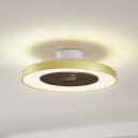 Lindby LED takvifte Teleo messing DC stillegående Tuya