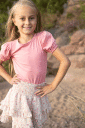 Vilje & Ve Mia Top Coral (164 /14 år)