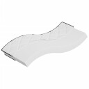 vidaXL Skummadrass for Kids Medium myk 80 x 160 cm Hvit