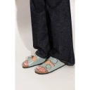 Birkenstock Dame Sko Grønn 38 EU,