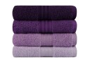 Hobby Håndkle 50x90 cm 4 pk   Lilla