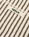 Tekla Organic Terry Hand Towel Kodiak Stripes
