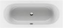 V&B Loop & Friends Badekar f/innbygging Oval Duo, 1800x800 mm.