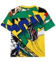 Jordan T skjorte   Brasil   Varsity Mais m. Trykk   Jordan   13 15 år 158 170   T skjorte Grønn Gul