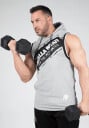 Gorilla Wear Loretto Hooded Tank Top Gray Melange 3XL