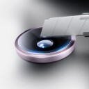 3mk Lens Protection Pro Herdet Kameralinsebeskytter for iPhone 16e Lilla