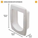 Ferplast Tunnelforlenger 5 cm til Swing Microchip
