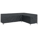 vidaXL Trekk til utemøbler Svart 286 x 222 x 80 cm 210D stoff