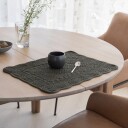 Christiania Glasmagasin Tekstil Dekkebrikke Velour 35x50cm Grønn