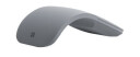 Microsoft Surface Arc Mouse - Mus - Optisk - 2 Knapper - Trådløs - Bluetooth 4.1 - Lysegrå - Kommersiell