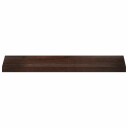 vidaXL Trappetrinn 20 stk. 90 x 25 x 2 cm Mørk brun Massiv bøketre