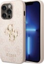Guess Iphone 15 Pro Deksel 4g Logo Rosa