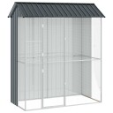 Fuglebur Antrasitt 215 x 110 x 247 cm Galvanisert Stål