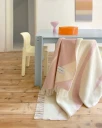 Maison Deux Swirl Blanket   Pink   130X 200CM