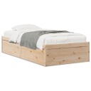  Sengeramme uten madrass 90x190 cm heltre furu 8721102647819