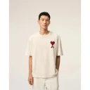 Ami Paris Herre Topper Beige XS,
