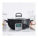 Omnicooker 5,6 liter Rustfritt Stål Svart