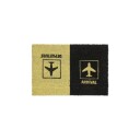 Rxs Dørmatte kokosfiber "Avreise/ankomst"