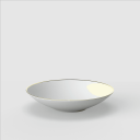 Villeroy & Boch MetroChic suppetallerken 20 cm diameter 5 cm dyp hvit / svart / gull.