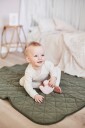 Oh Poppy! Alba  Kviltet Teppe Forest Green