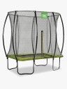 Exit Silhouette Trampoline Inkl. Sikkerhetsnett 153x214 cm, Grønn