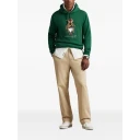 Polo Ralph Lauren Polo Bear Fleece Hoodie   Green   S