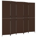  Romdeler 5 paneler brun polyrotting 8721012244078
