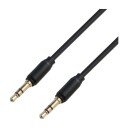 Senz Mini Jack M-M 1 m svart