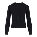 Candi Cardigan Black M Short merino wool cardigan