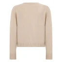 Max Mara Studio Dame Strikkevarer Beige L,