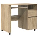  Sonoma Eik Skrivebord Sonoma Eik Konstruert Tre Medium