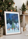 Xmas in NYC Plakat Plakat / 30x40cm