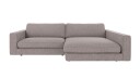 Rowico Home Duncan 3 seters sofa med sjeselong H Grå Alice 149 258 x 150 x 78 cm Grå