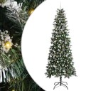  Kunstig juletre grønn 96 x 96 x 240 cm PVC og plast og stål