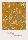 Merry Christmas Bronze Plakat Plakat / 40x50cm