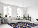 Wilton teppe   Rei multi Size: 180 x 270 cm