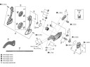 Shimano GRX innerplate til bakskifter modell RD RX820