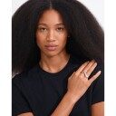 Pilgrim Evon Dobbel Ring Sølvbelagt - Accessories Dame
